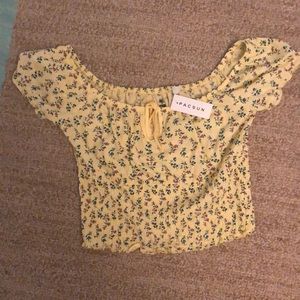 Me to We crop top! Never Worn!